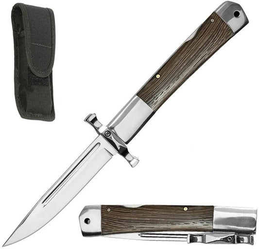 ElitEdge Lockback Brown Wood 10-001DW by ElitEdge