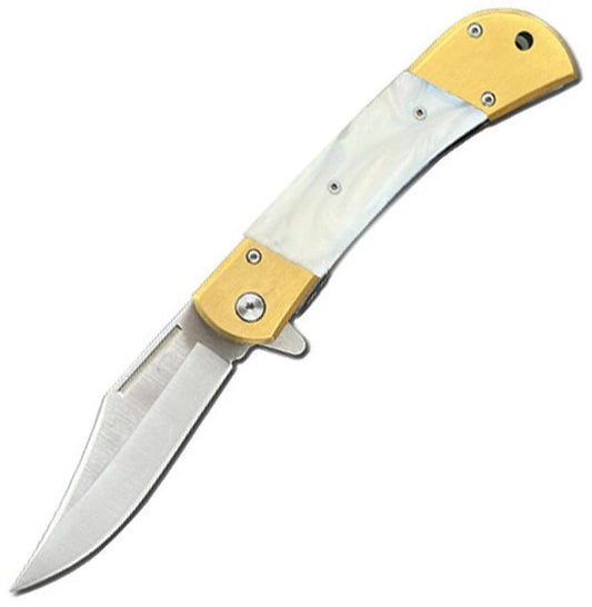 ElitEdge Linerlock A/O Pearl/Gold 10-009MGWP by ElitEdge
