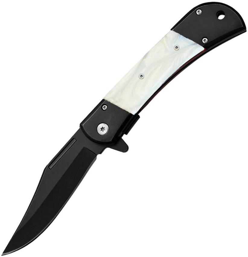 ElitEdge Linerlock A/O Faux Pearl/Black 10-009MWPB by ElitEdge