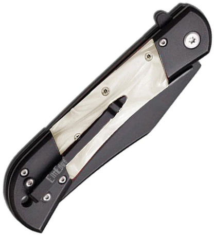 ElitEdge Linerlock A/O Faux Pearl/Black 10-009MWPB by ElitEdge