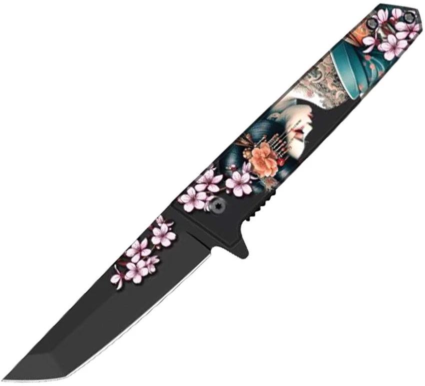 ElitEdge Linerlock A/O Flower Maiko 10-A102MKG by ElitEdge