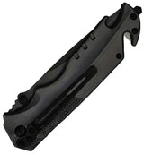 ElitEdge Rescue Linerlock A/O Black 10-A103BK by ElitEdge