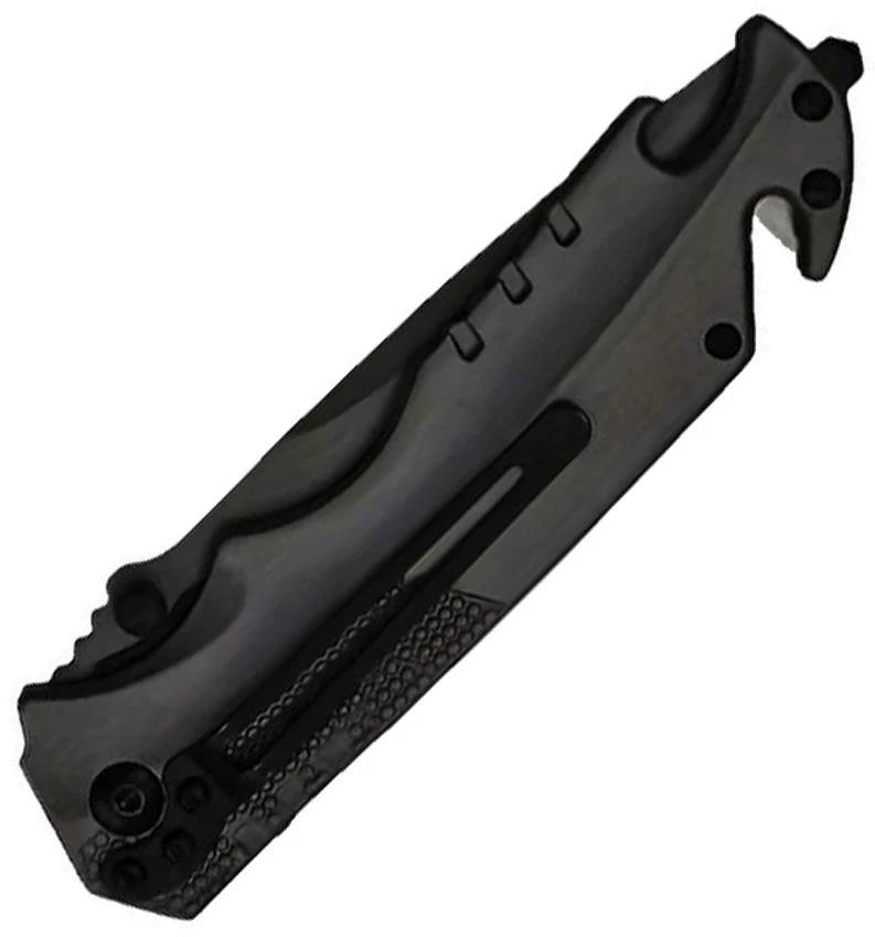 ElitEdge Rescue Linerlock A/O Black 10-A103BK by ElitEdge