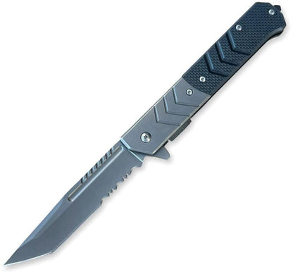 ElitEdge Linerlock A/O G10 Black 10-A106BKTS by ElitEdge