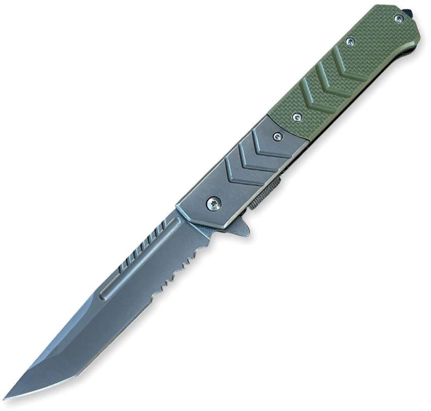 ElitEdge Linerlock A/O G10 Green 10-A106GNTS by ElitEdge