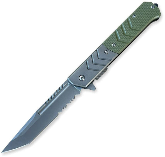 ElitEdge Linerlock A/O G10 Green 10-A106GNTS by ElitEdge