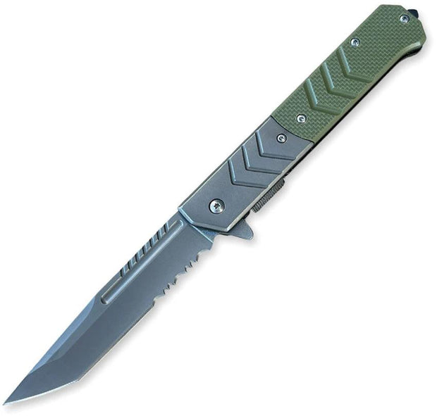 ElitEdge Linerlock A/O G10 Green 10-A106GNTS by ElitEdge