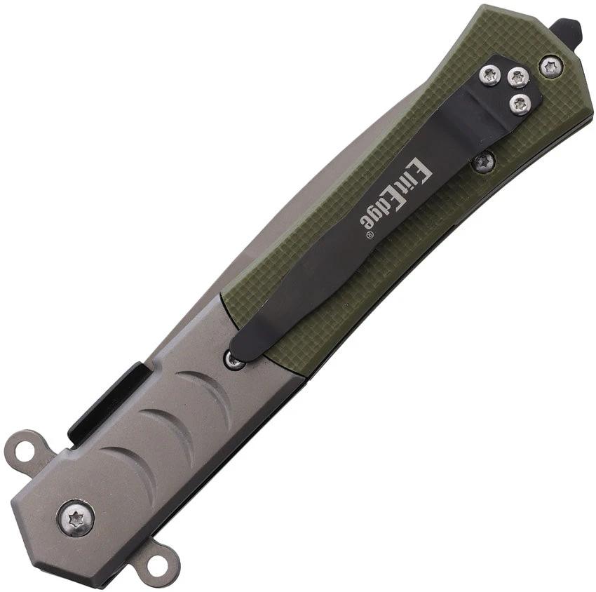 ElitEdge Linerlock A/O Green G10 10-A108GN by ElitEdge
