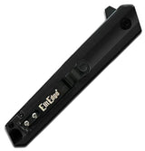 ElitEdge Linerlock AO Knife - Assisted Opening, Black Aluminum Handle, 420C Stainless, 5.00in Closed, 3.75in Blade by ElitEdge