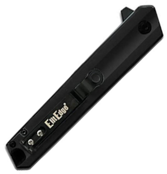 ElitEdge Linerlock AO Knife - Assisted Opening, Black Aluminum Handle, 420C Stainless, 5.00in Closed, 3.75in Blade by ElitEdge