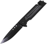 ElitEdge Linerlock A/O Black 10-A116BKMA by ElitEdge