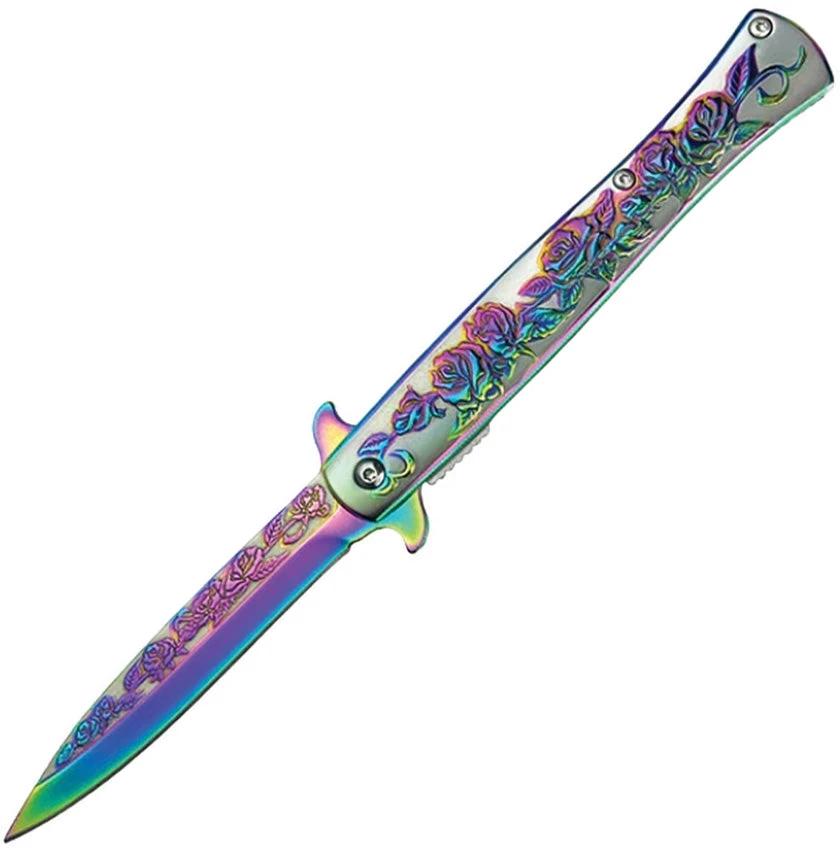ElitEdge Stiletto Linerlock A/O Spectru 10-A119RB by ElitEdge