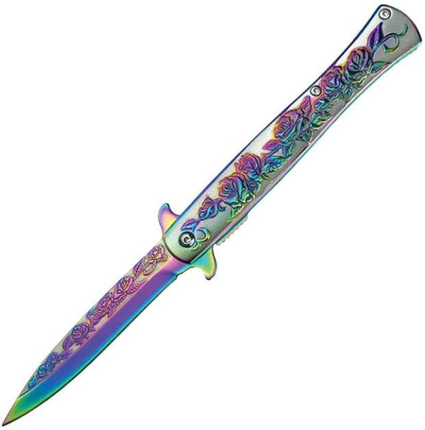 ElitEdge Stiletto Linerlock A/O Spectru 10-A119RB by ElitEdge