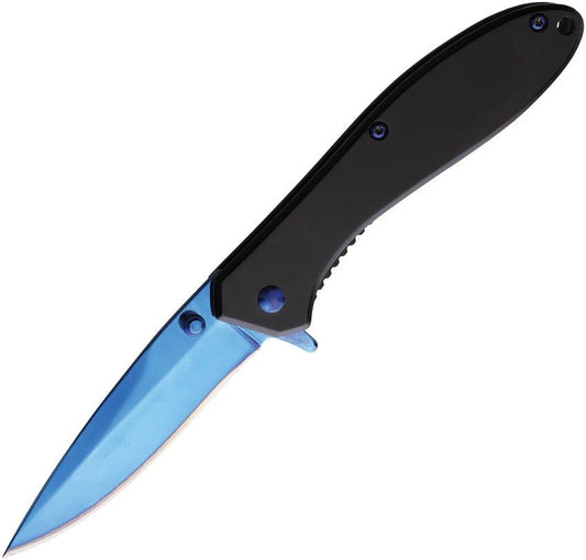 ElitEdge Linerlock A/O Black Blue 10-A28BLB by ElitEdge
