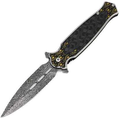 ElitEdge Dagger Linerlock A/O 10-A37DBK by ElitEdge