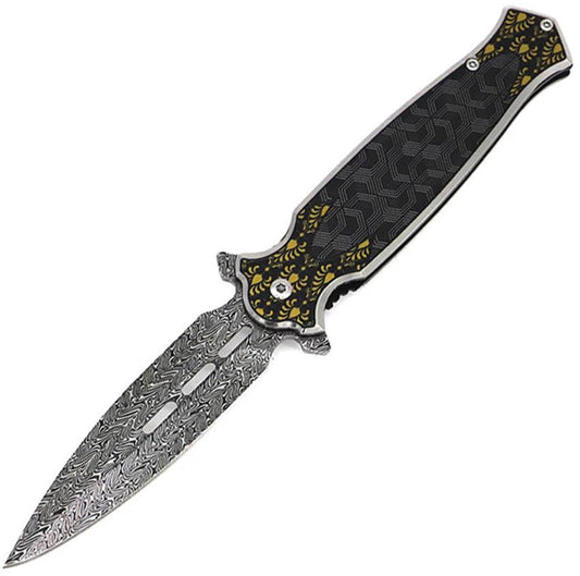 ElitEdge Dagger Linerlock A/O 10-A37DBK by ElitEdge