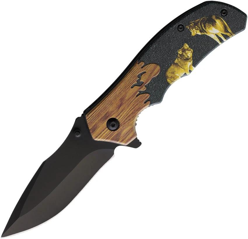 ElitEdge Wolf Linerlock A/O 10-A47WF by ElitEdge