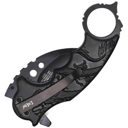 ElitEdge Red Dragon Karambit A/O 10-A52RD by ElitEdge
