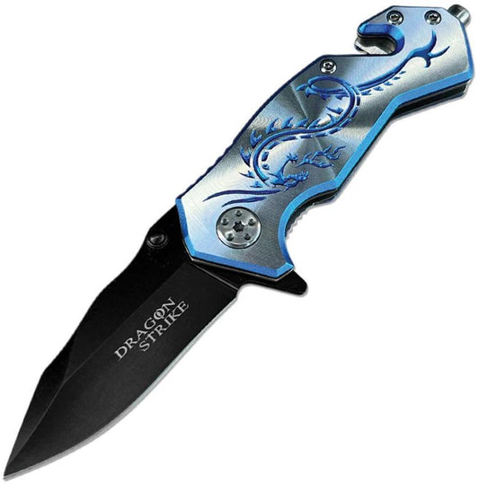 ElitEdge Dragon Rescue Linerlock A/O BL 10-A68SBL by ElitEdge