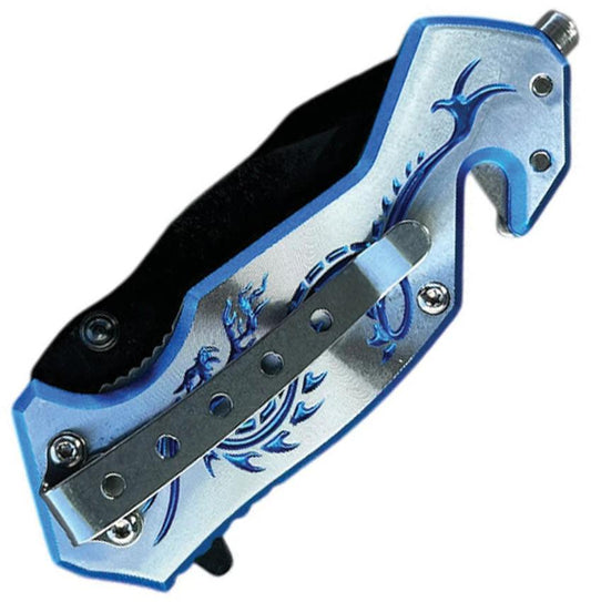 ElitEdge Dragon Rescue Linerlock A/O BL 10-A68SBL by ElitEdge