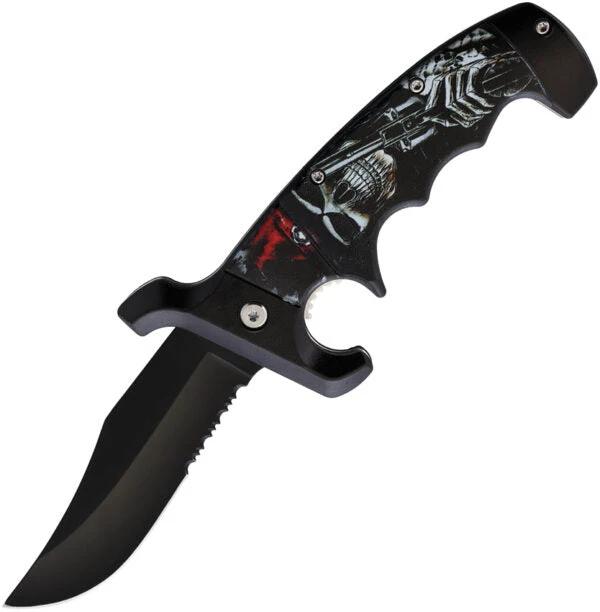 ElitEdge Skull Linerlock A/O 10-A79SKG by ElitEdge