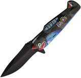 ElitEdge Fighter Plane Linerlock A/O 10-A85GY by ElitEdge