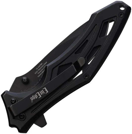 ElitEdge Linerlock A/O Black 10-A87BK by ElitEdge