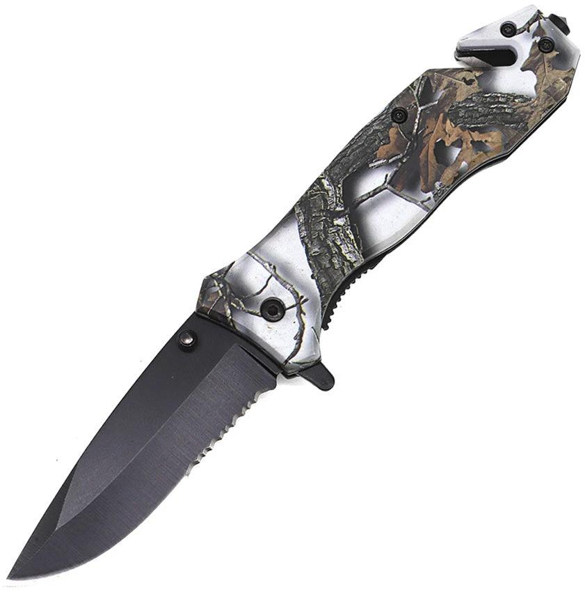 ElitEdge Linerlock A/O Black Camo 10-A89BC by ElitEdge