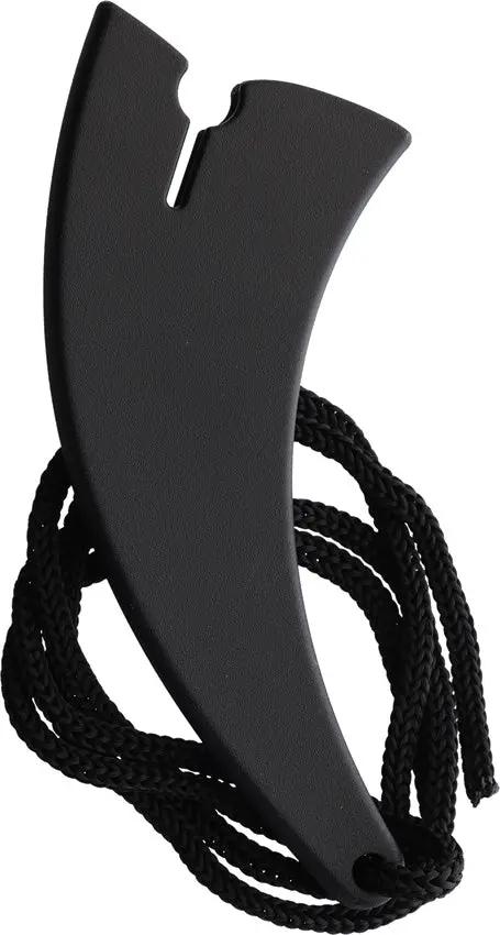 ElitEdge Karambit Fixed Red 20-098RS - 7.5 Inch Overall With Red Finish Stainless Blade And Black ABS Handle by ElitEdge