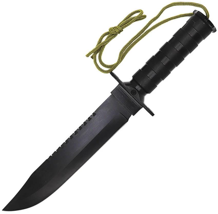 ElitEdge Survival Fixed Blade Black 20-5698BK by ElitEdge