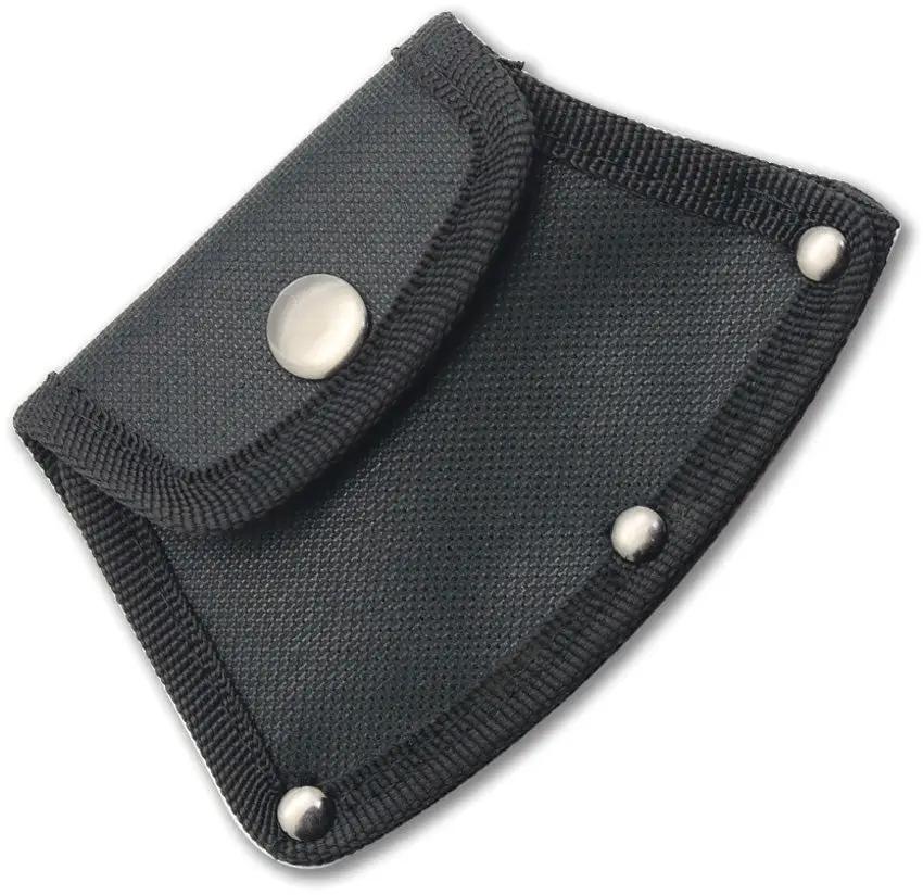 ElitEdge Fixed Blade Cleaver Brown Wood Handle - Full Tang And Finger Ring For Durable Performance by ElitEdge