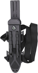 ElitEdge Tactical Fixed Blade Black 20-673BK by ElitEdge