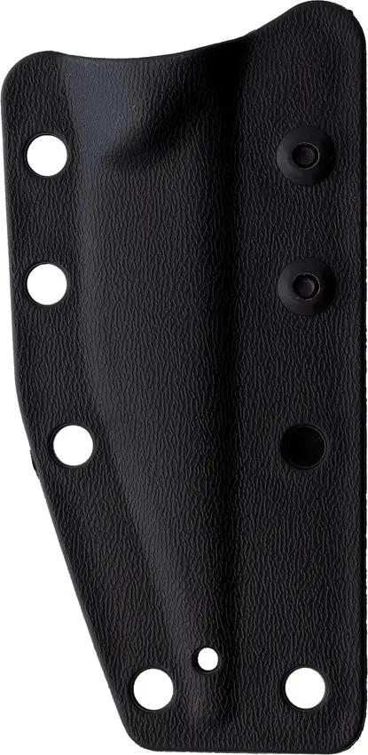 ElitEdge Fixed Blade Knife 20-691BK - 7.5in Overall With 3.25in Black Stonewash 440 Stainless Blade, Finger Ring by ElitEdge