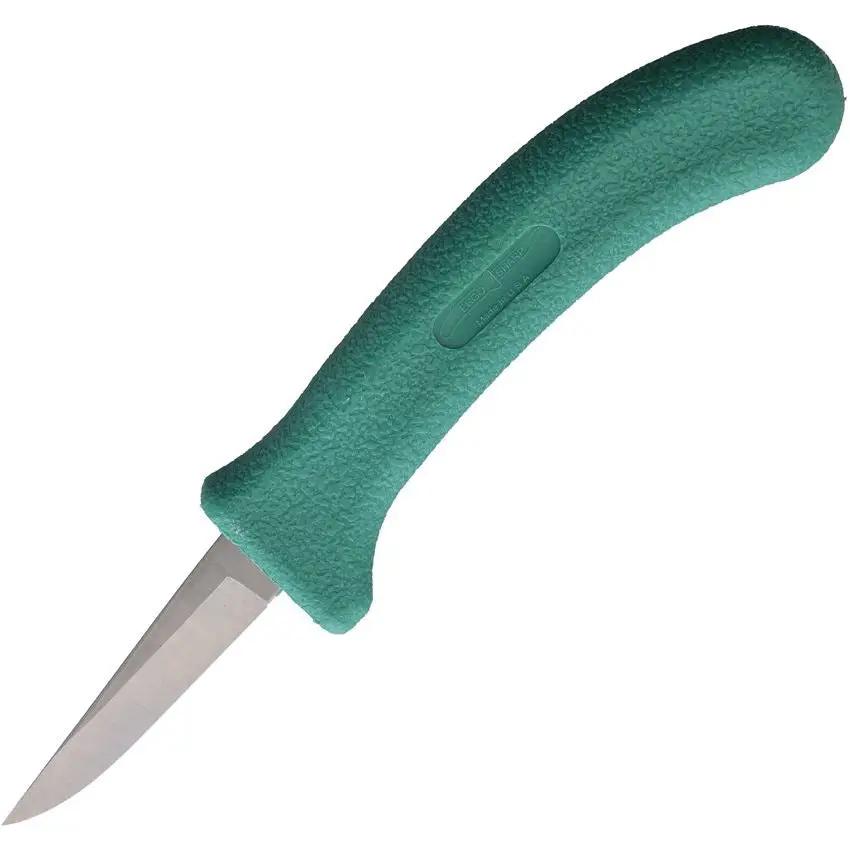 Miscellaneous Poultry Knife EG800SH - 2.5 Inch Stonewash Satin Stainless Blade With Green Handle by Miscellaneous