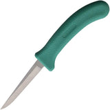 EG Poultry Knife EG801SH - 3.75 Inch Stainless Blade With Stonewash And Satin Finish, Green Handle by Miscellaneous