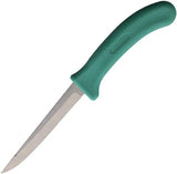 Miscellaneous Poultry Knife 5 Inch EG805SH - Stonewash Satin Stainless Blade And Green Handle by Miscellaneous