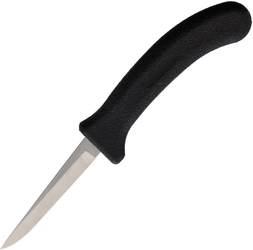 Miscellaneous Poultry Knife EG901SH - 3.75 Inch Blade With Stonewash Satin Finish And Black Handle by Miscellaneous