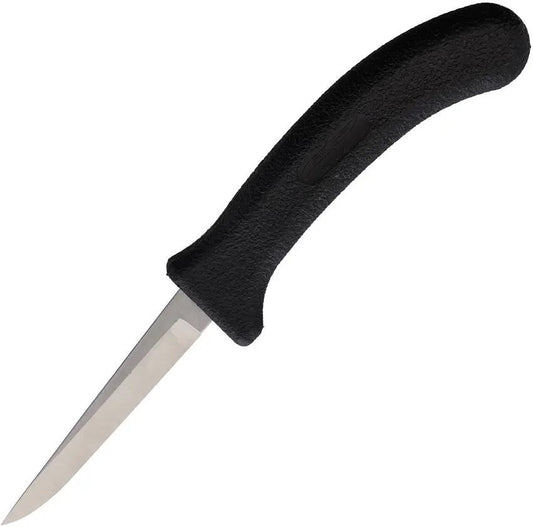 Miscellaneous Poultry Knife EG901SH - 3.75 Inch Blade With Stonewash Satin Finish And Black Handle by Miscellaneous