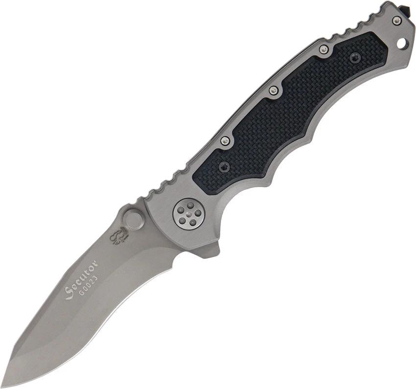 Premium Eickhorn Solingen Secutor Linerlock Knife with G10 Handle and Glass Breaker for EDC Enthusiasts by Eickhorn Solingen
