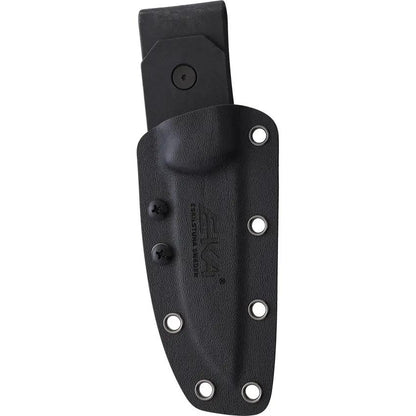 EKA Swedblade G4 Lime Dual Utility And Gut Blade Push Button Neon Rubber Handle For Outdoor Enthusiasts by EKA