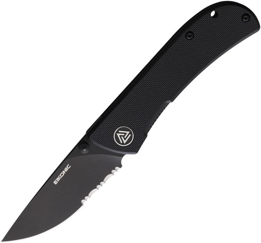 EIKONIC Fairwind Linerlock Black 220BBS by EIKONIC