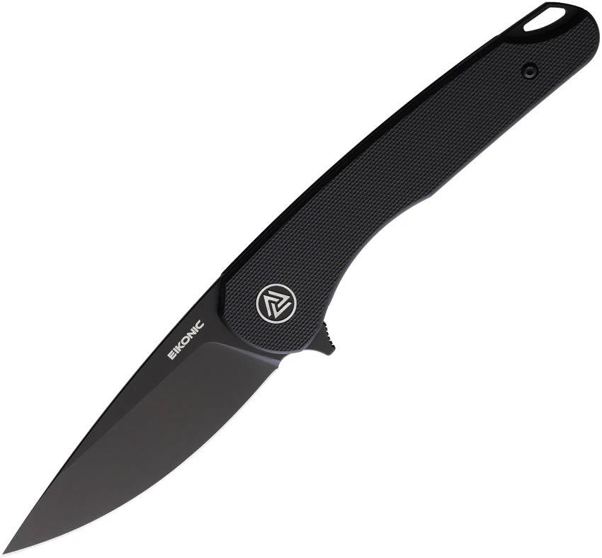 EIKONIC Dromas Linerlock Black 440BB by EIKONIC