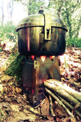 EmberLit Original Stove With Cross Bars Stainless Steel Durable Lightweight No Fuel Required by EmberLit