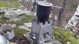 EmberLit Original Stove With Cross Bars Stainless Steel Durable Lightweight No Fuel Required by EmberLit