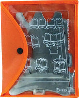EmberLit Ultra Light Titanium Stove - Ultralight Packable No Fuel Required Sturdy For Any Pot by EmberLit