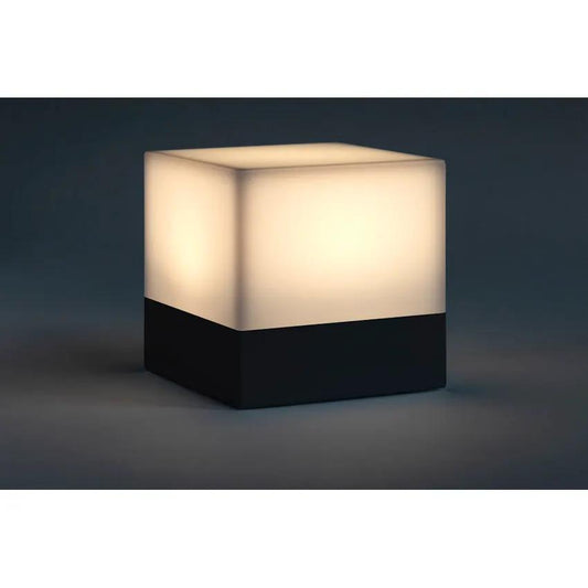 Enevu CUBE Personal LED Light Black - Ultra Compact Light With 3 Settings Color Changing Mode Diffuser Lantern by enevu