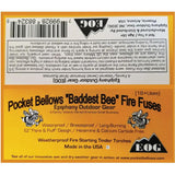 Epiphany Outdoor Gear Baddest Bee Fire Fuses BB-16H - Waterproof Breezeproof Tinder Torch With 16 Uses And Long Burn by Epiphany Outdoor Gear