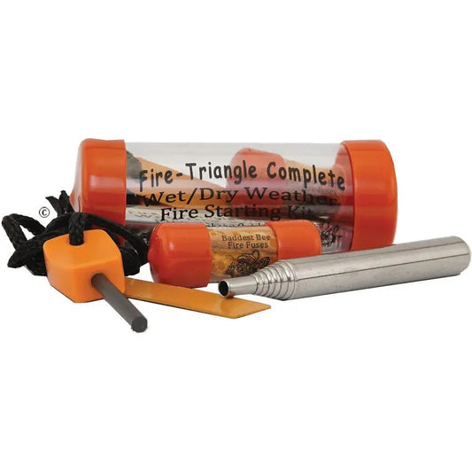 Epiphany Outdoor Gear Fire Triangle Complete Kit - Weatherproof Fire Starting With Pocket Bellows And Tinder Fuses by Epiphany Outdoor Gear