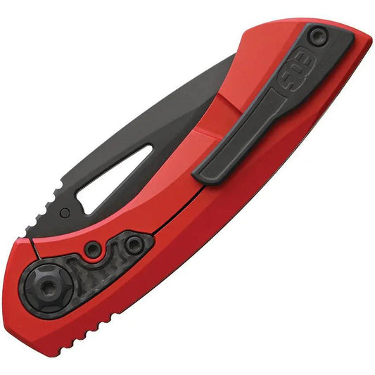 EOS Dorado S Framelock Red DORADO S 815 BLACK RED by EOS