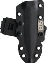 EOS Mini Thresher Fixed Blade - CPM-3V Carbon Steel OD Green Coated Knife With Black Aluminum Handle by EOS